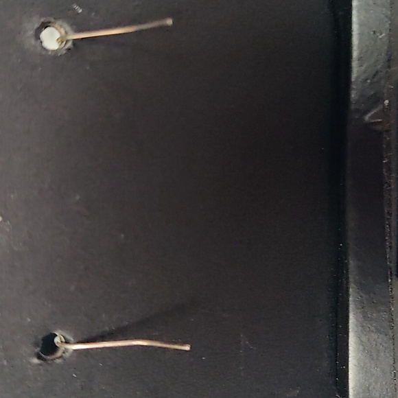 Sparkly Faceted Iridescent Beaded Earrings - Picture 3 of 3